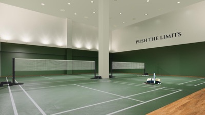 Badminton court